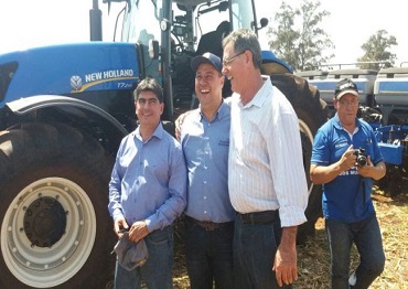 NEW HOLLAND AGRICULTURE PARTICIPA DE ABERTURA NACIONAL DO PLANTIO DA SOJA